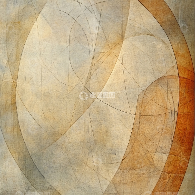 高清大图下载【趣麦麦图】抽象曲线与渐变色背景