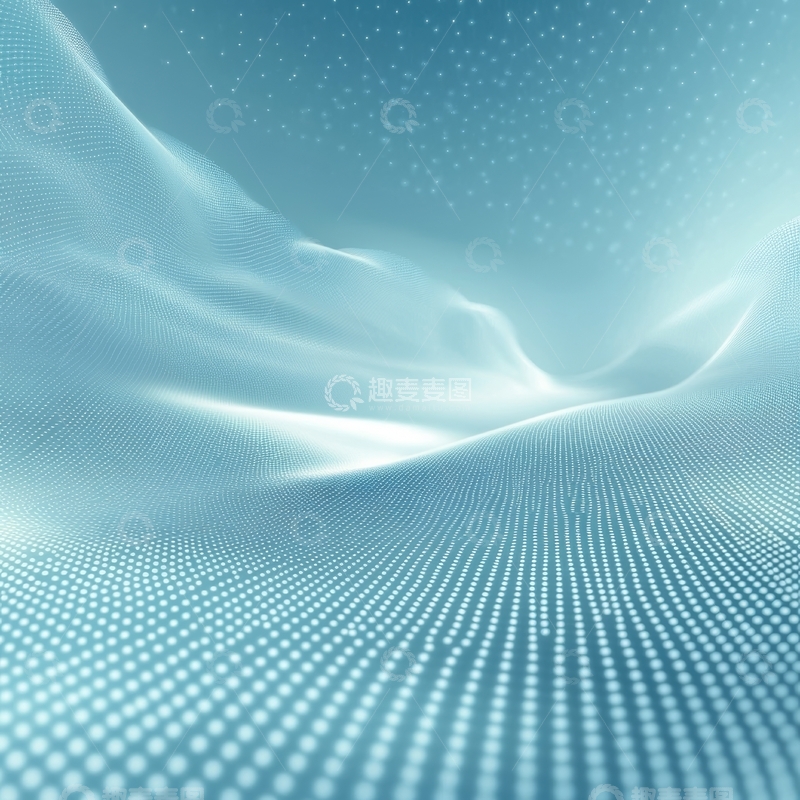 高清大图下载【趣麦麦图】波点纹理的抽象流动背景