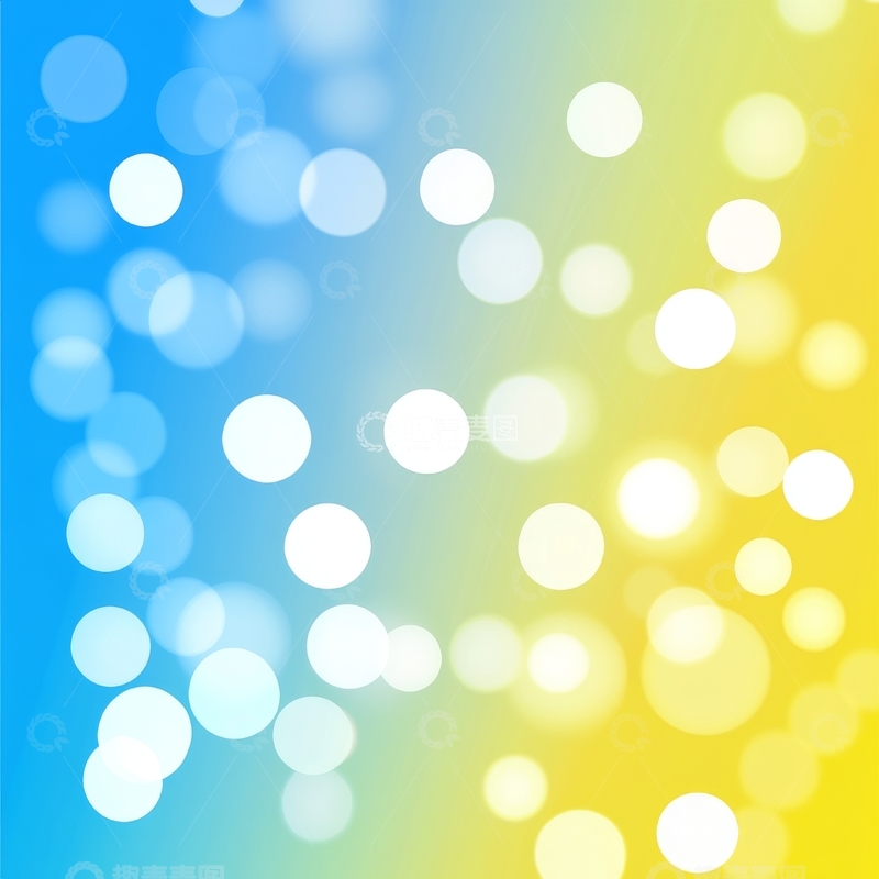 高清大图下载【趣麦麦图】渐变背景上的模糊光斑