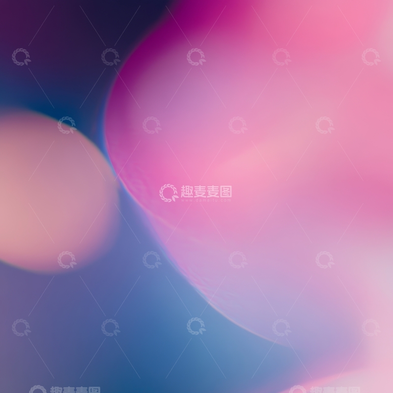 高清大图下载【趣麦麦图】柔和色彩的抽象光影效果