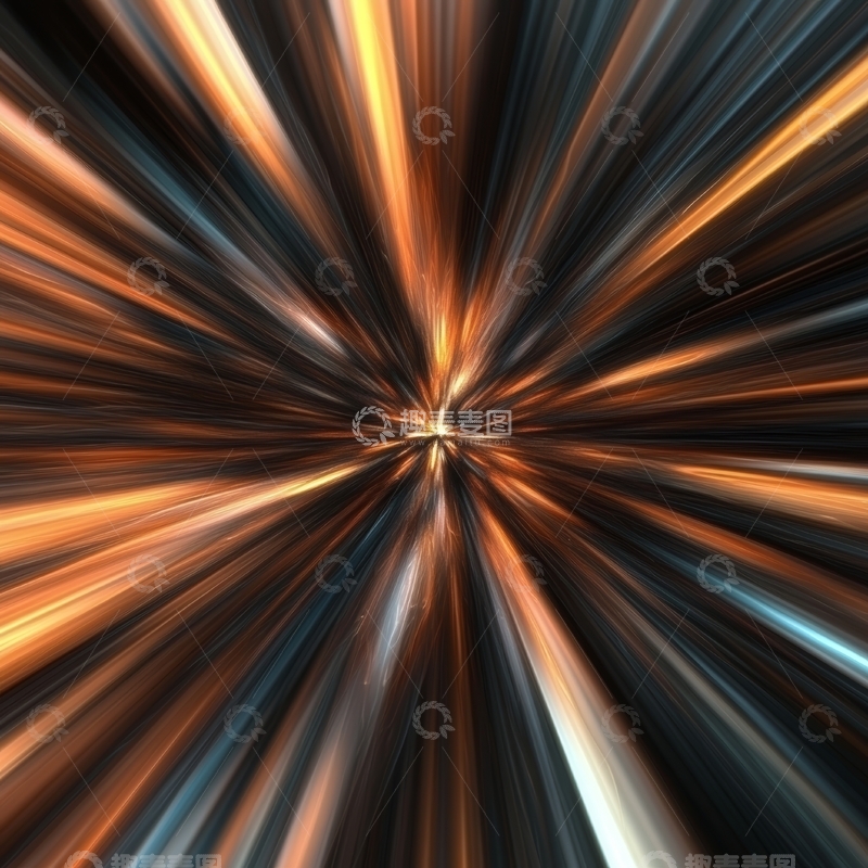 高清大图下载【趣麦麦图】色彩斑斓的放射状光效