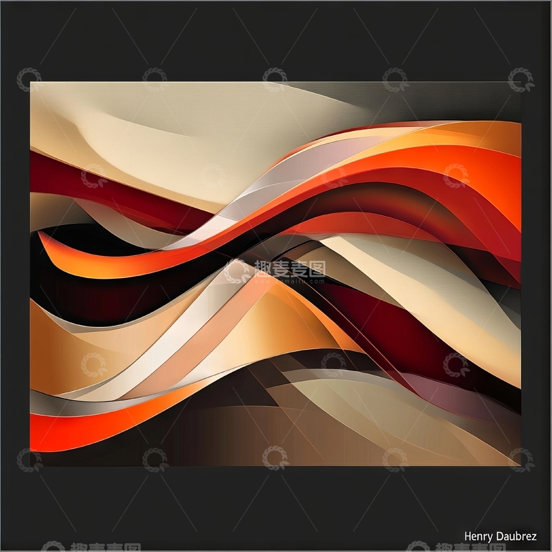 高清大图下载【趣麦麦图】流动色彩的抽象艺术