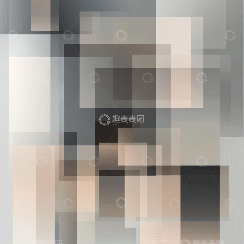 高清大图下载【趣麦麦图】模糊像素化人物肖像