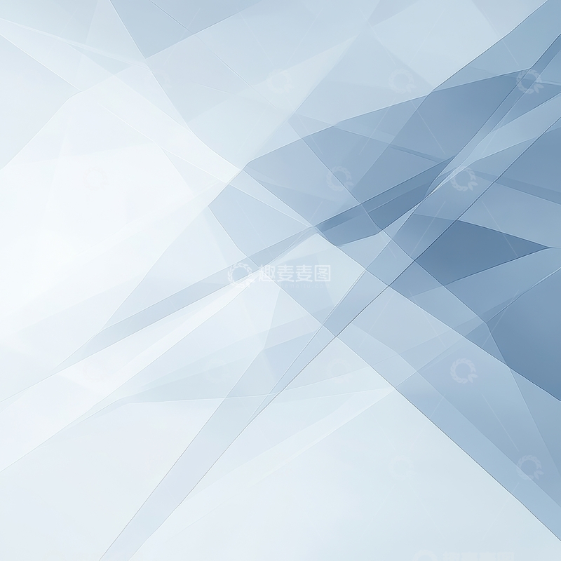 高清大图下载【趣麦麦图】蓝色几何抽象背景
