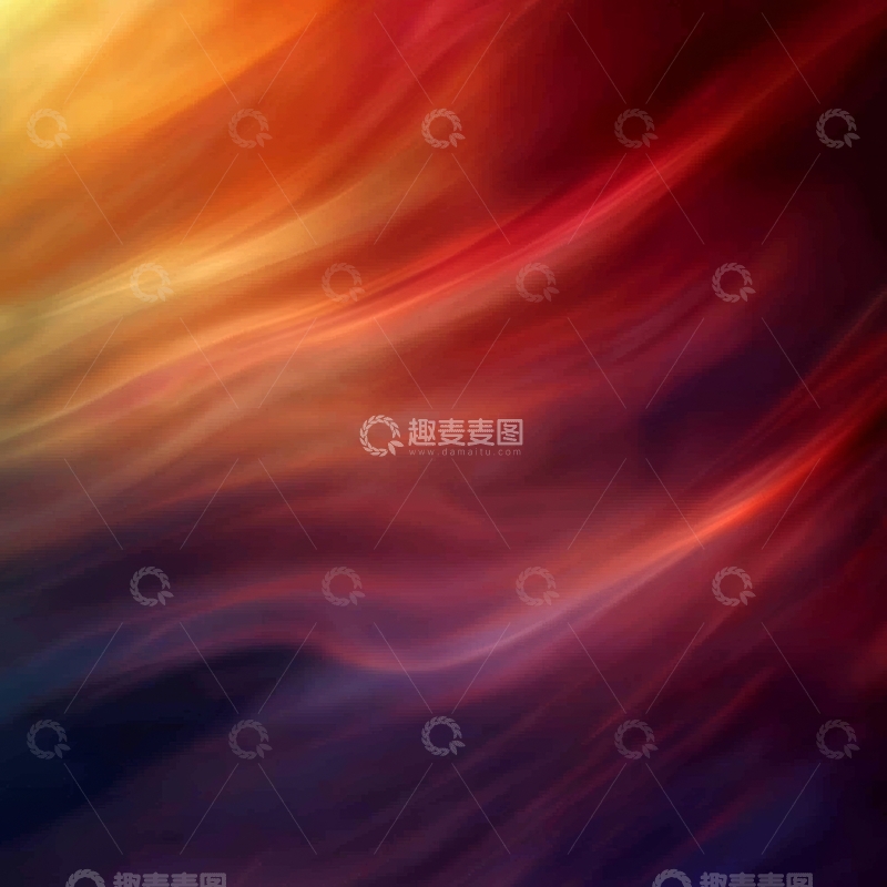 高清大图下载【趣麦麦图】流动的色彩抽象背景