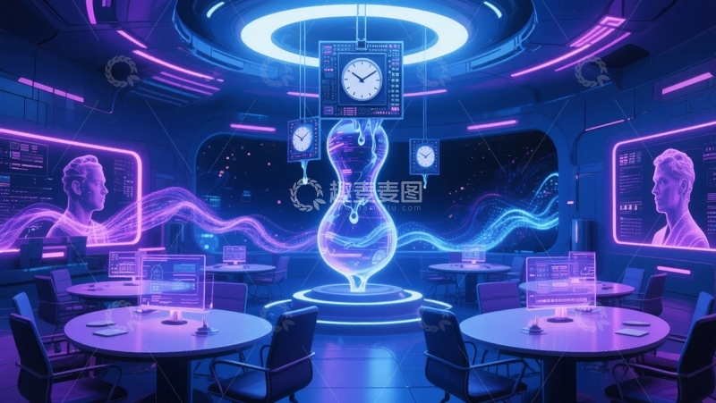 高清大图下载【趣麦麦图】未来科技实验室中的创意灵感展示