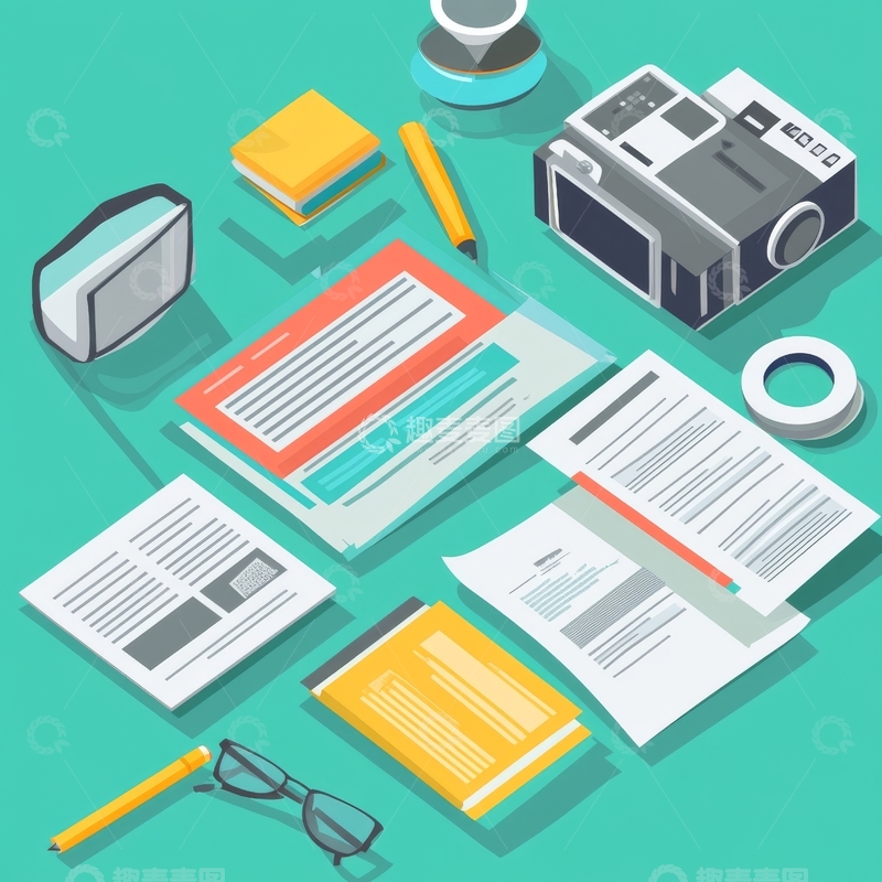 高清大图下载【趣麦麦图】办公桌面的创意布局