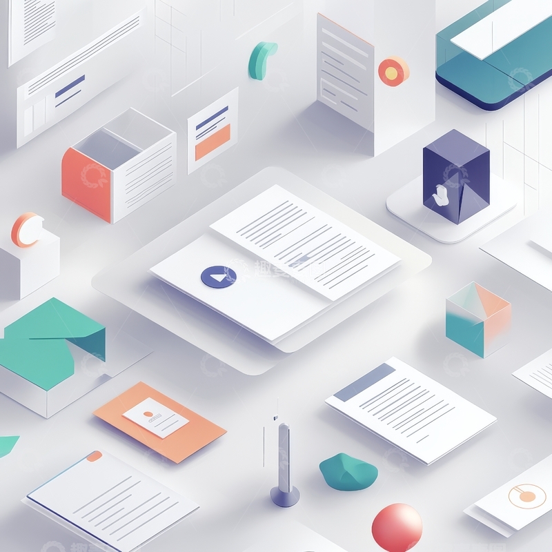 高清大图下载【趣麦麦图】文档处理与信息管理