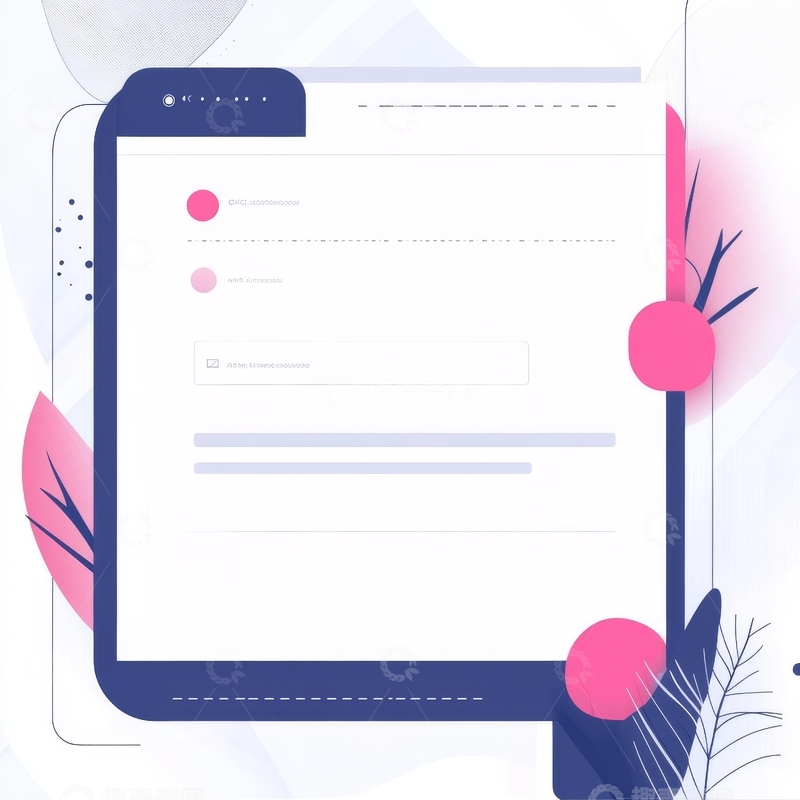 高清大图下载【趣麦麦图】平板界面设计与装饰元素