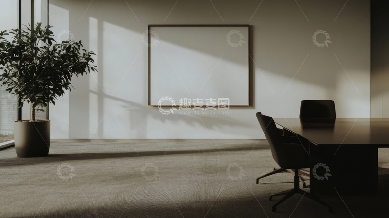 高清大图下载【趣麦麦图】简约现代办公室内部设计