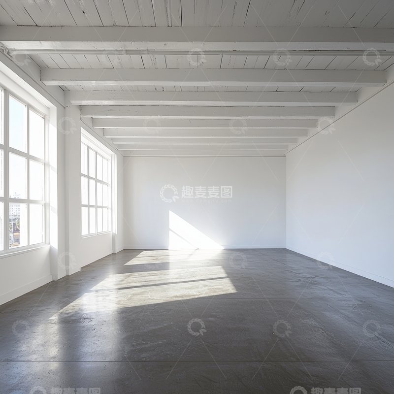 高清大图下载【趣麦麦图】明亮空旷的室内空间