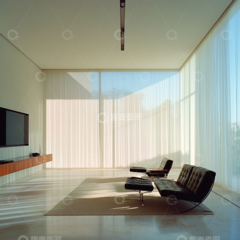 高清大图下载【趣麦麦图】现代简约客厅设计