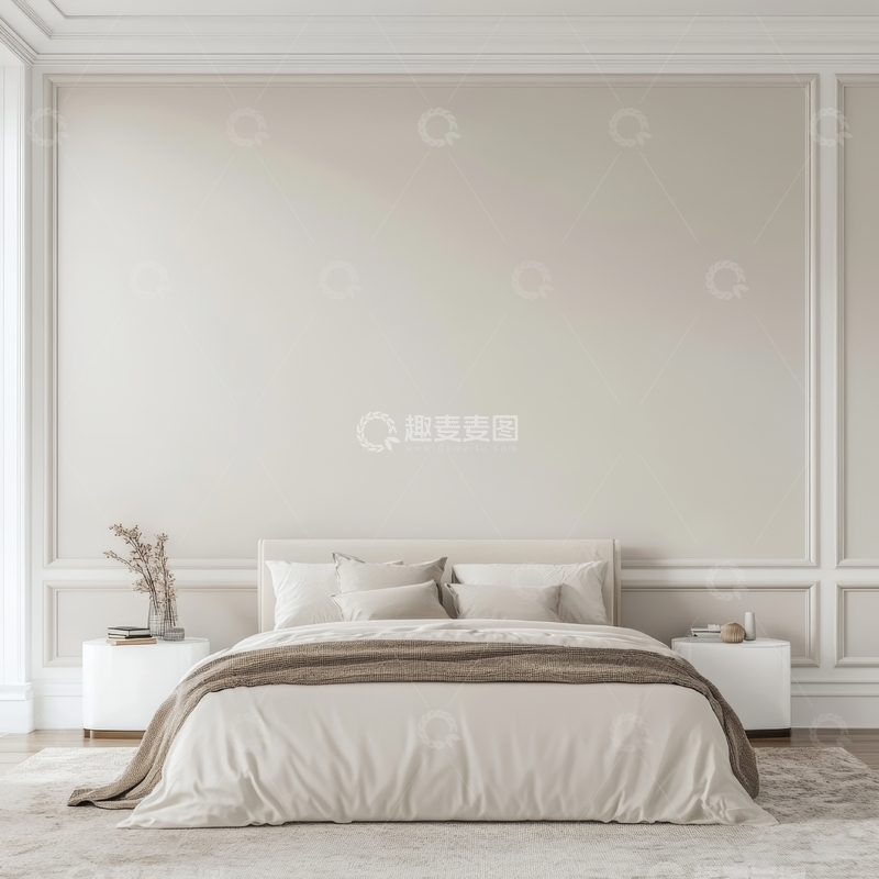 高清大图下载【趣麦麦图】简约现代卧室设计