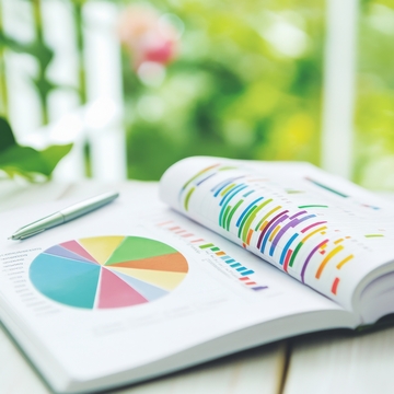 色彩图表与数据报告