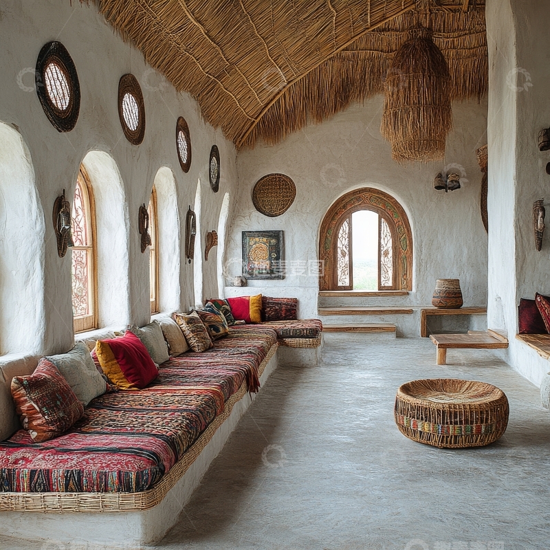 高清大图下载【趣麦麦图】传统风格的室内客厅设计