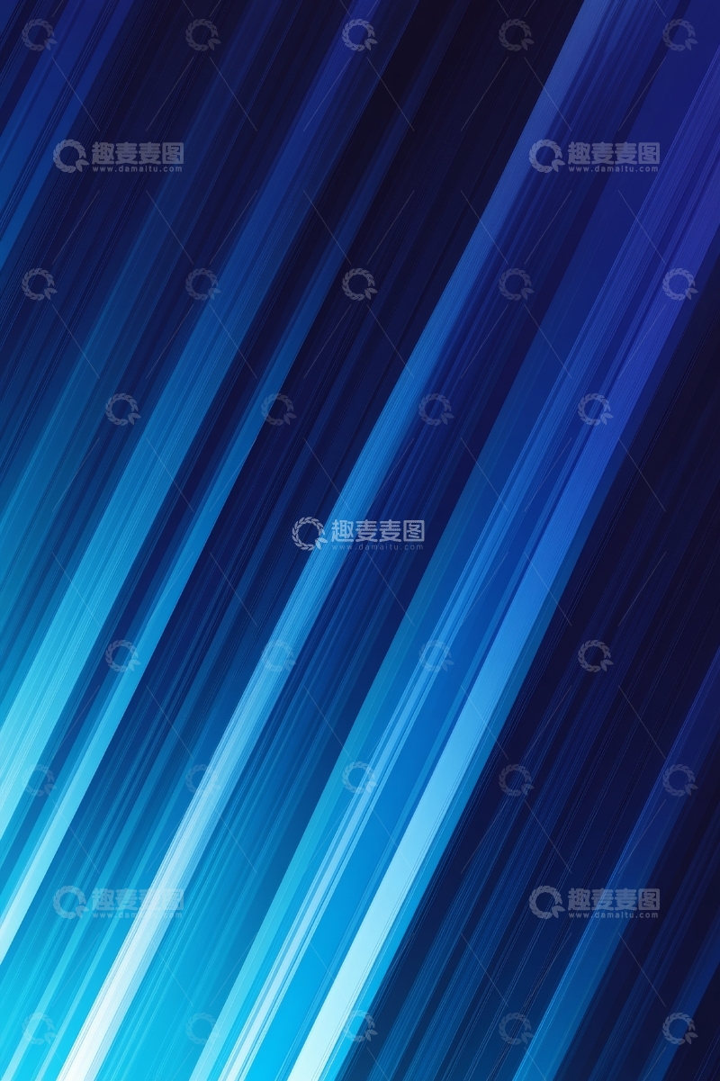 高清大图下载【趣麦麦图】蓝色渐变条纹背景