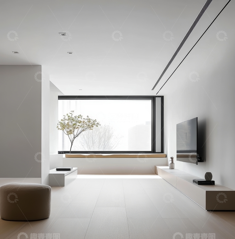 高清大图下载【趣麦麦图】现代简约客厅设计