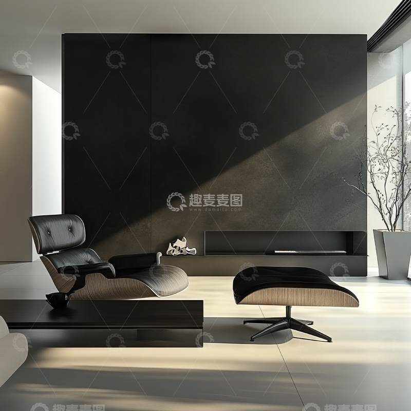 高清大图下载【趣麦麦图】现代简约客厅设计