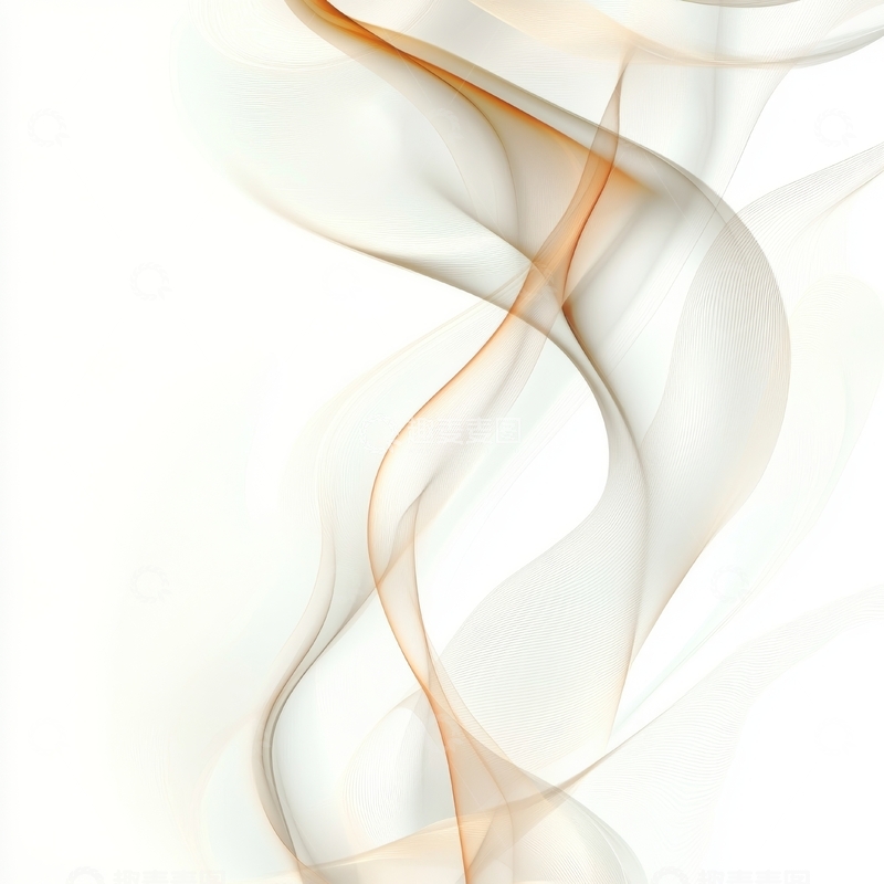 高清大图下载【趣麦麦图】柔和曲线的抽象烟雾背景