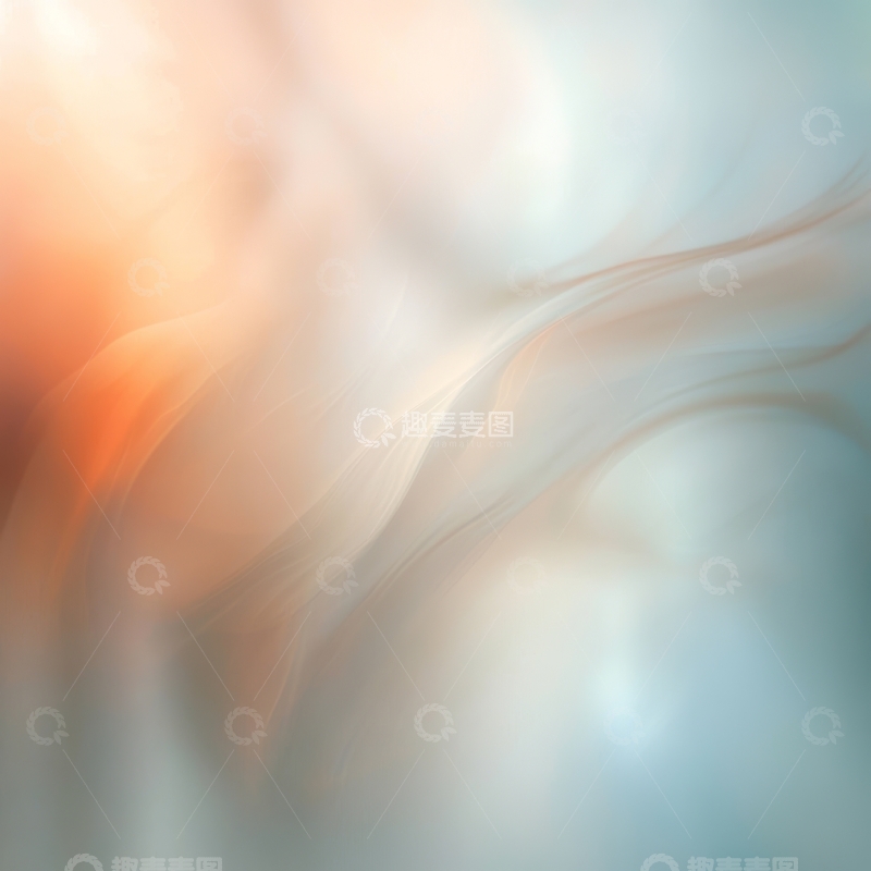 高清大图下载【趣麦麦图】柔和色彩的抽象流动图案