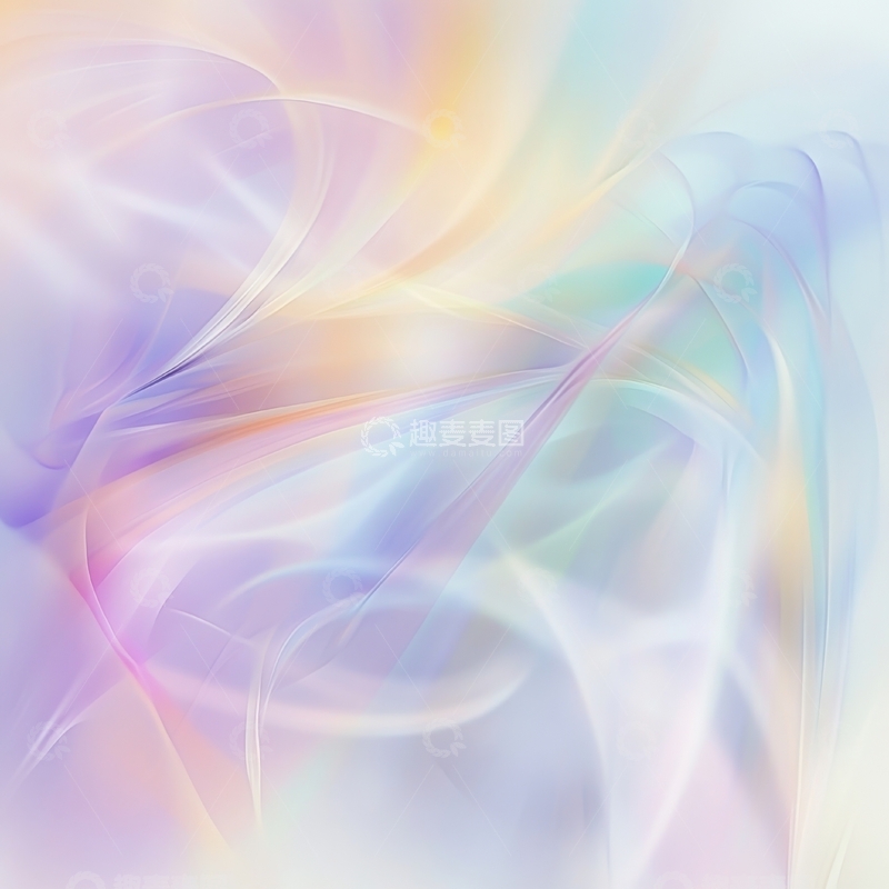 高清大图下载【趣麦麦图】柔和色彩交织的抽象背景