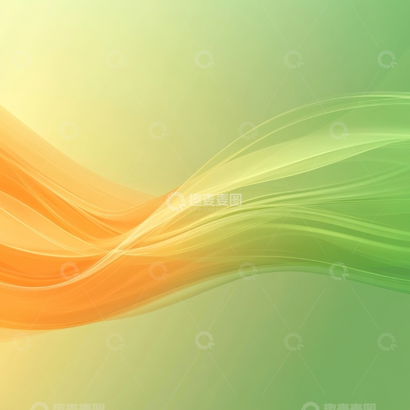 高清大图下载【趣麦麦图】渐变色流线背景