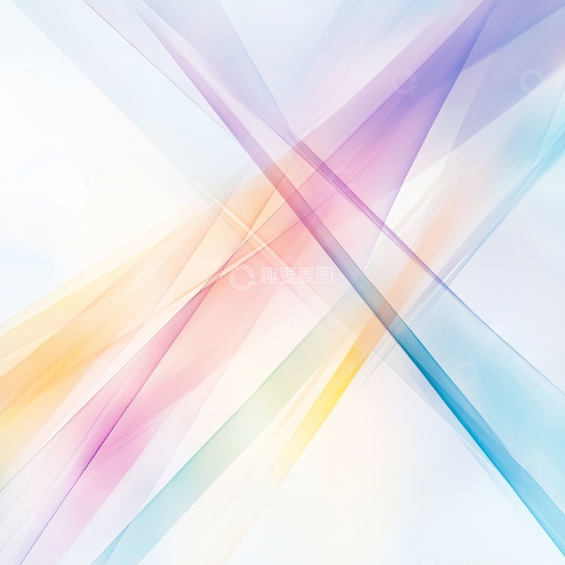 高清大图下载【趣麦麦图】柔和色彩交织的抽象背景