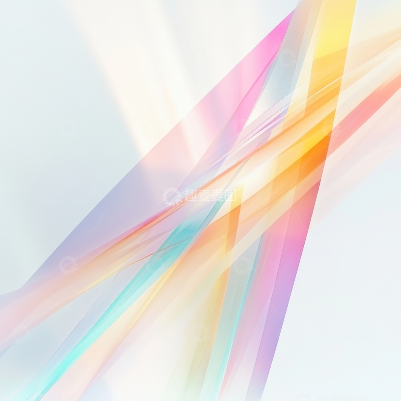 高清大图下载【趣麦麦图】彩色线条交织的抽象背景