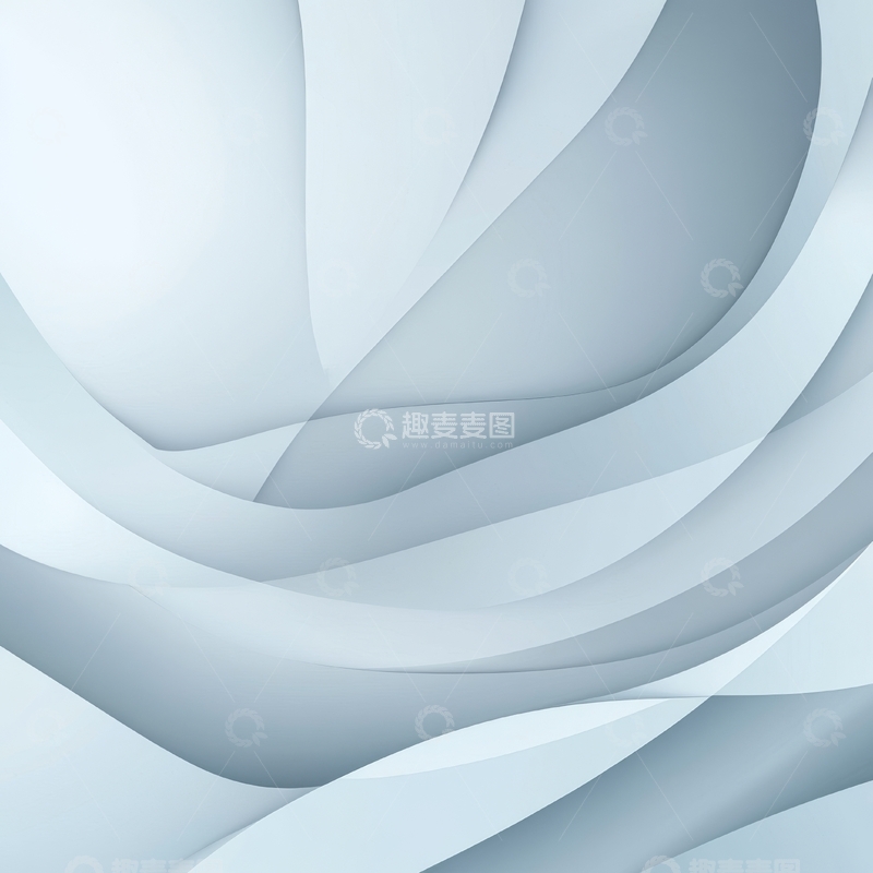 高清大图下载【趣麦麦图】柔和曲线的抽象背景