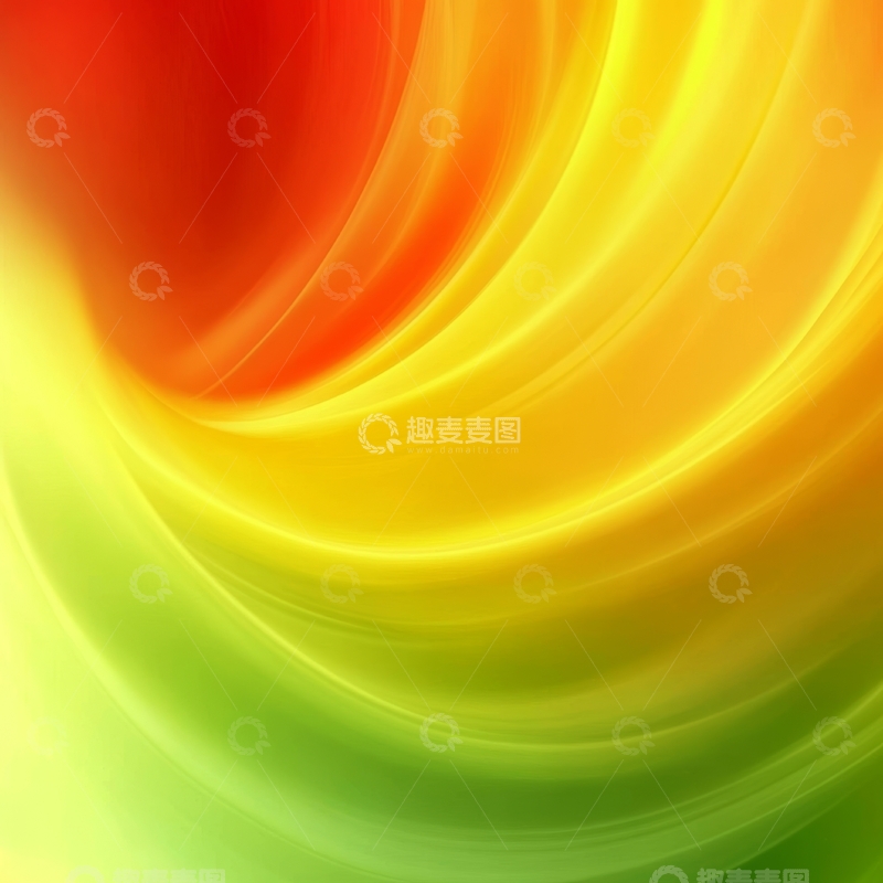 高清大图下载【趣麦麦图】渐变色彩的抽象流动背景