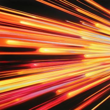 光速轨迹的动态效果