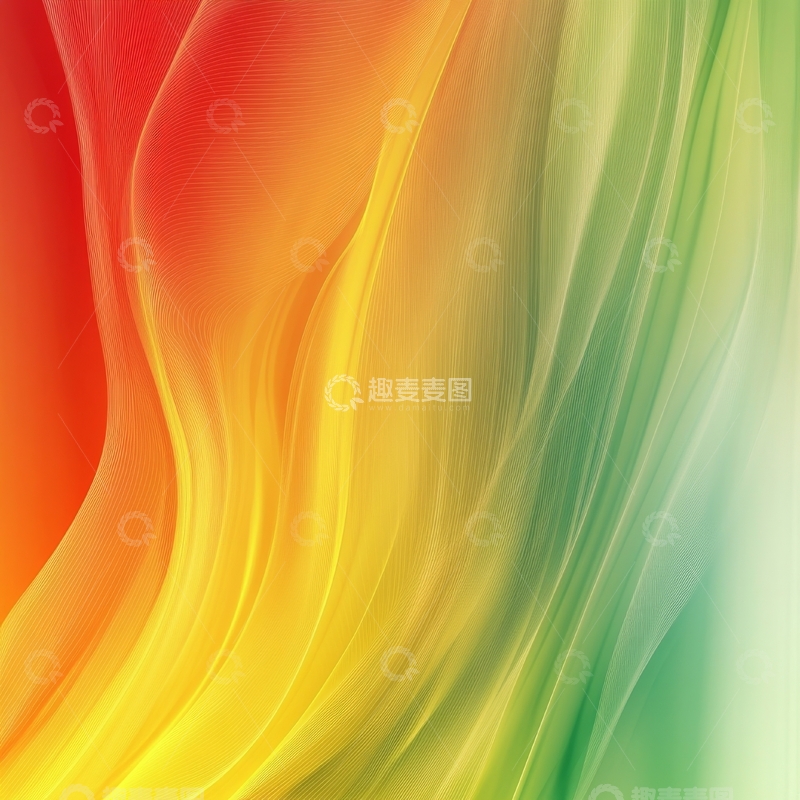高清大图下载【趣麦麦图】渐变色彩流动背景