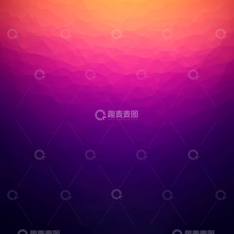 高清大图下载【趣麦麦图】渐变多边形抽象背景