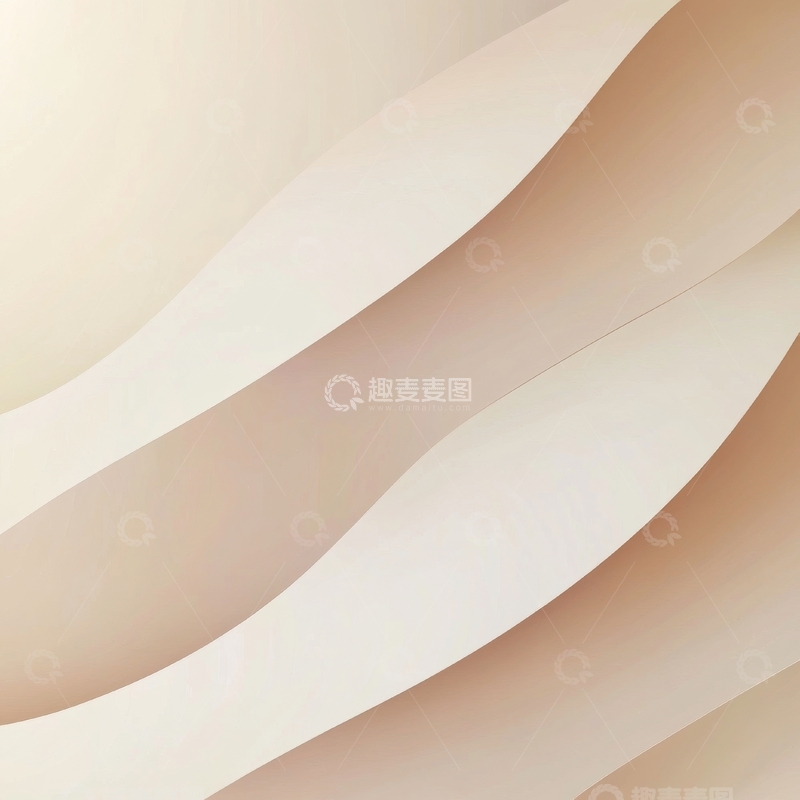 高清大图下载【趣麦麦图】柔和曲线的抽象背景