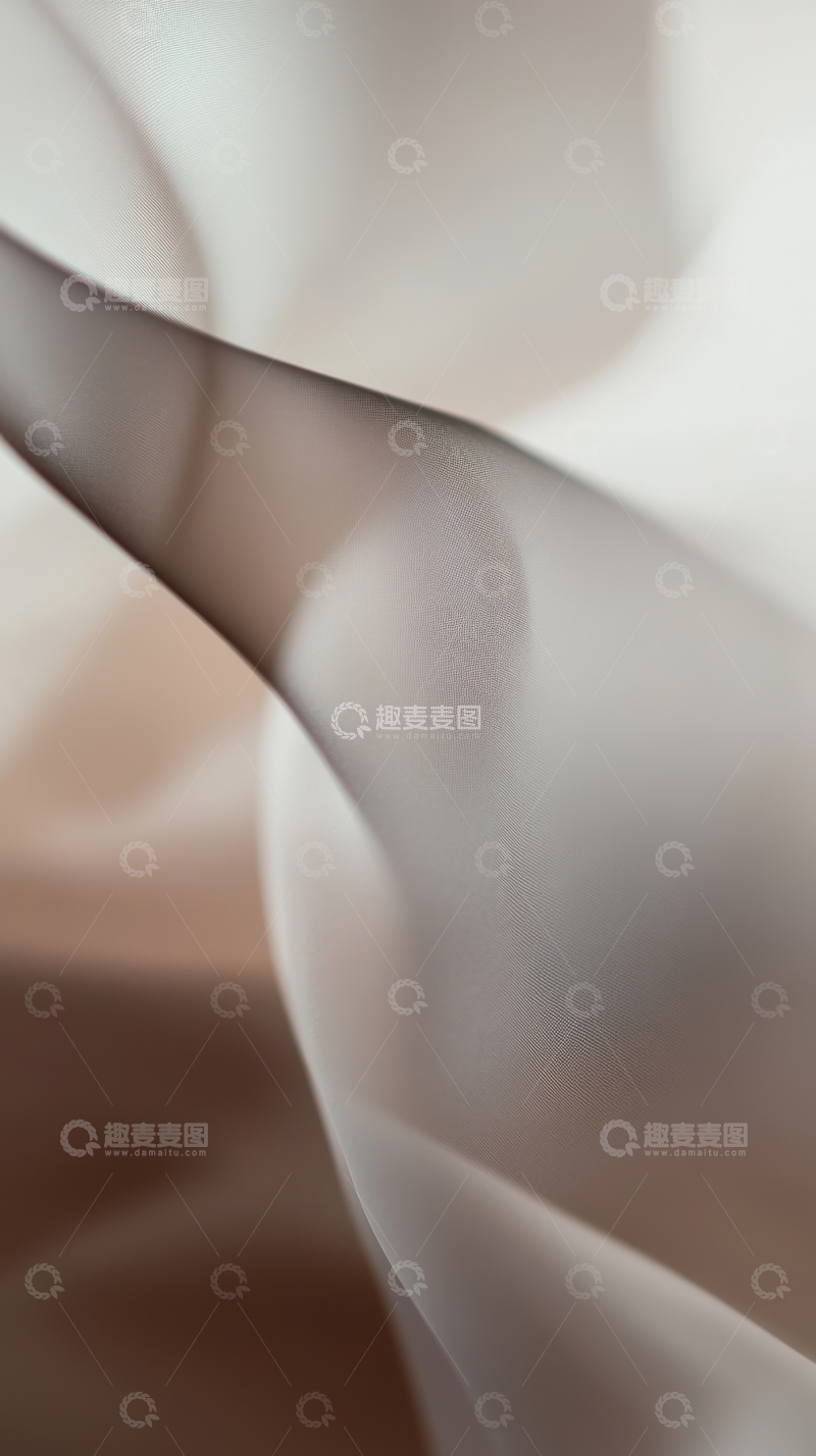 高清大图下载【趣麦麦图】柔和曲线的抽象艺术表现