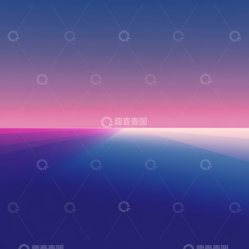 高清大图下载【趣麦麦图】渐变色彩的抽象几何图形