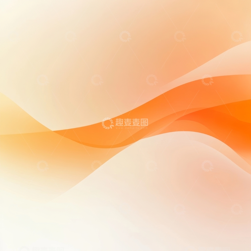 高清大图下载【趣麦麦图】柔和渐变的抽象波浪背景