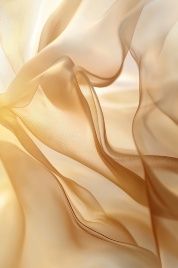 柔和金色织物的细腻纹理