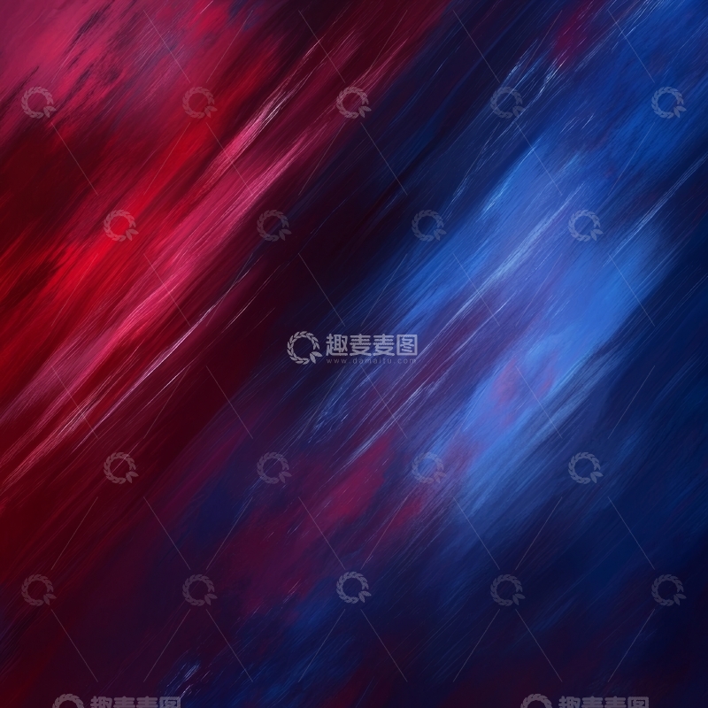 高清大图下载【趣麦麦图】红蓝交织的动感抽象图案