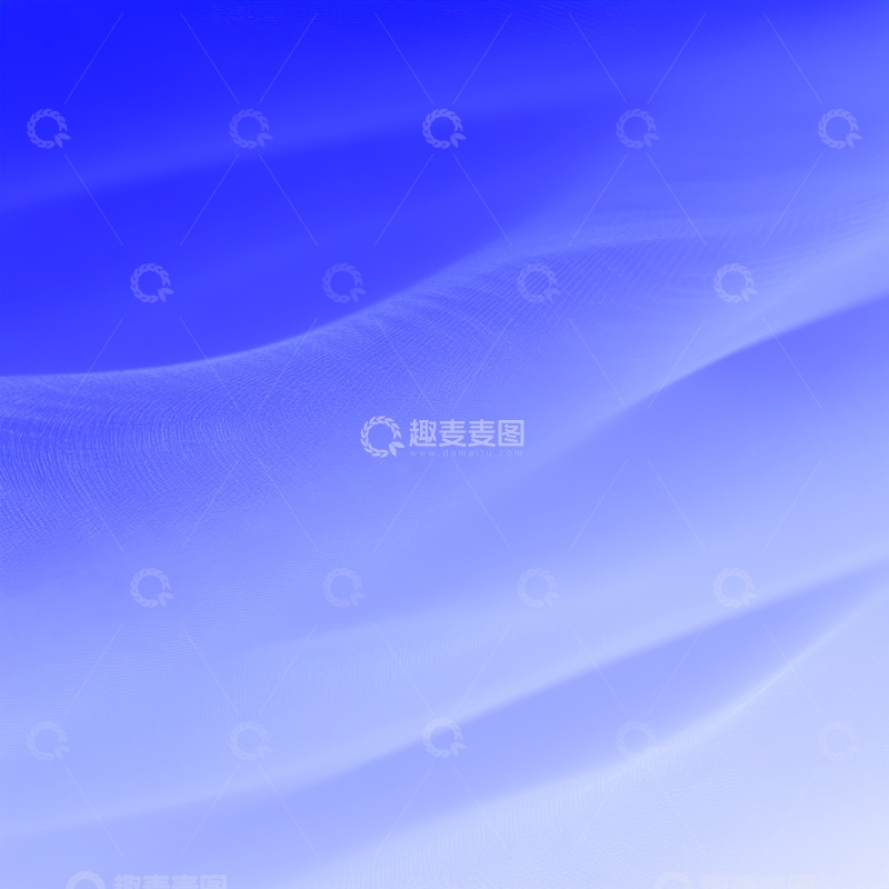 高清大图下载【趣麦麦图】蓝色渐变波纹背景