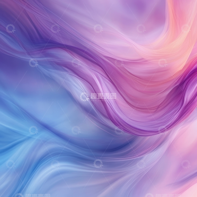 高清大图下载【趣麦麦图】流动的色彩抽象艺术背景