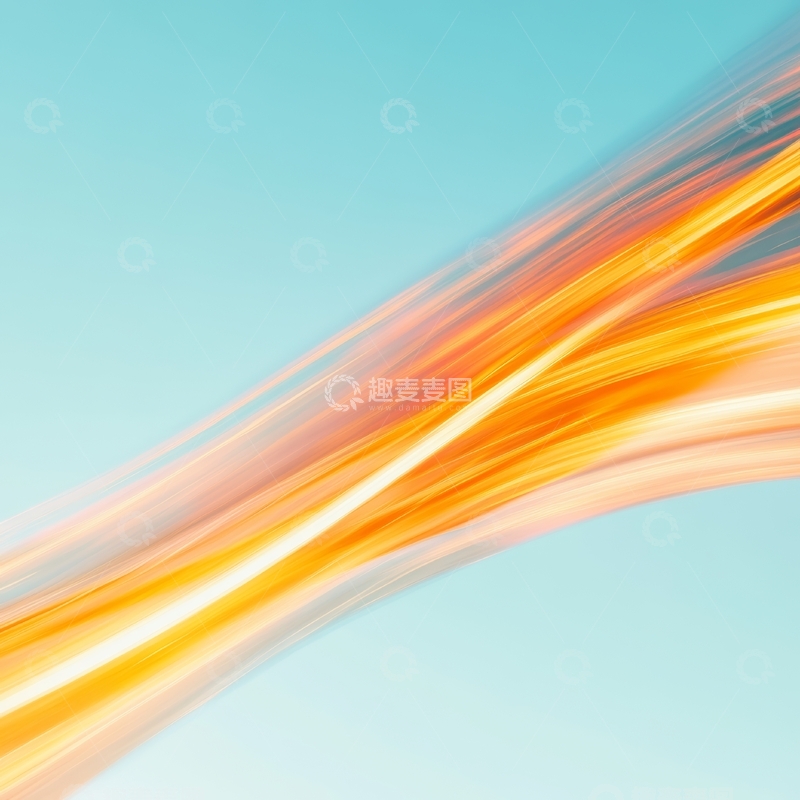 高清大图下载【趣麦麦图】-动感色彩流线背景