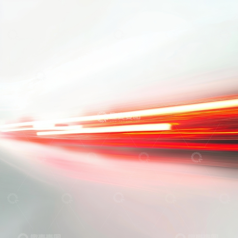 高清大图下载【趣麦麦图】红色光带的动态模糊效果