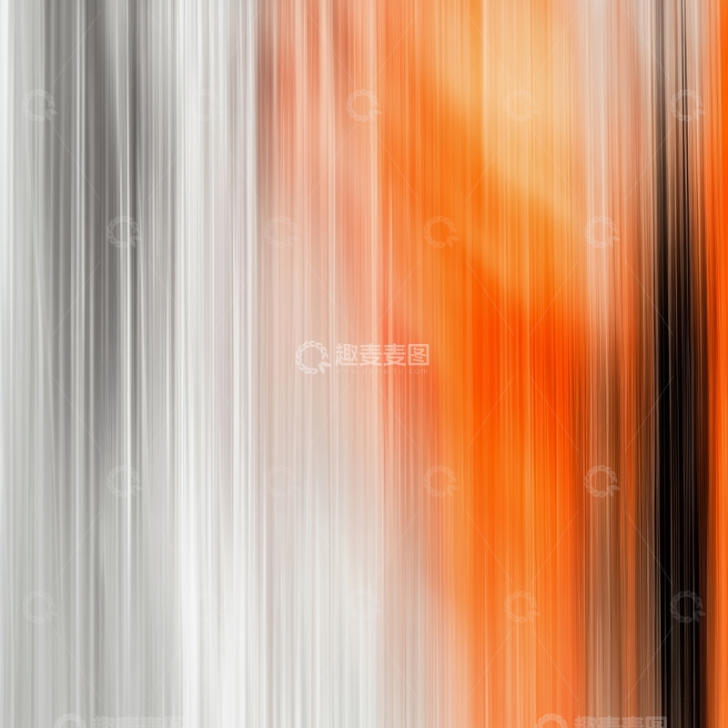 高清大图下载【趣麦麦图】橙白相间的动态模糊背景