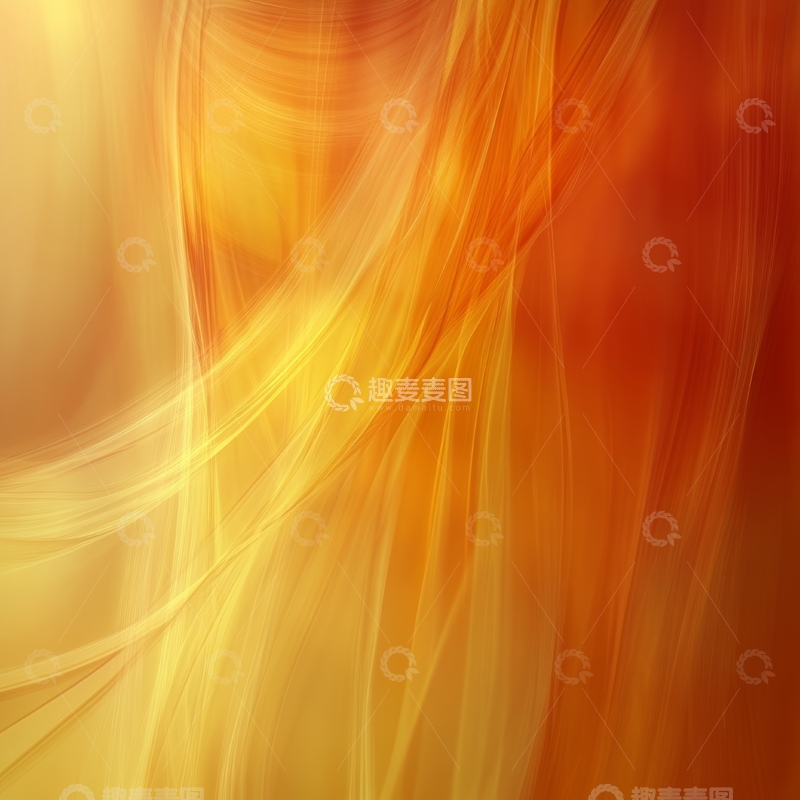 高清大图下载【趣麦麦图】流动的金色光影