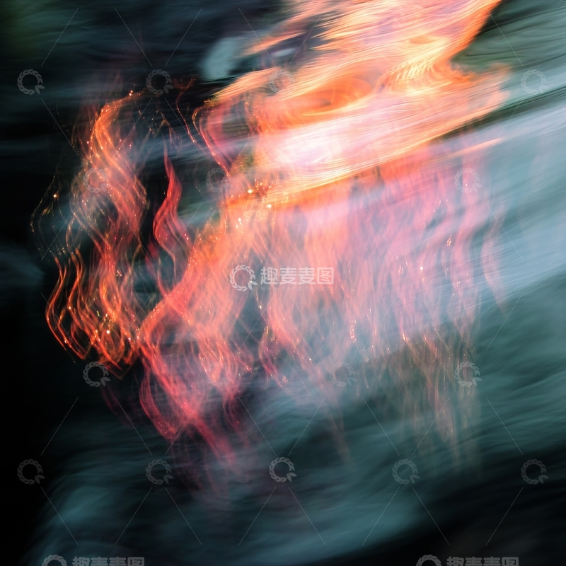 高清大图下载【趣麦麦图】光影交织的抽象动态效果