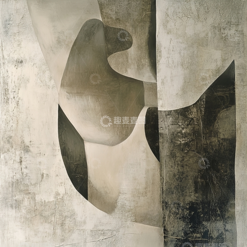 高清大图下载【趣麦麦图】抽象几何形态的纹理艺术