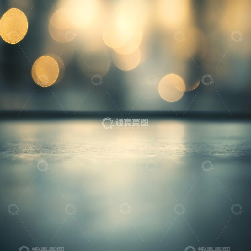 高清大图下载【趣麦麦图】模糊灯光下的光滑桌面