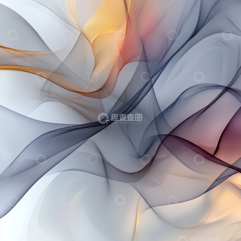 高清大图下载【趣麦麦图】流动色彩的抽象艺术