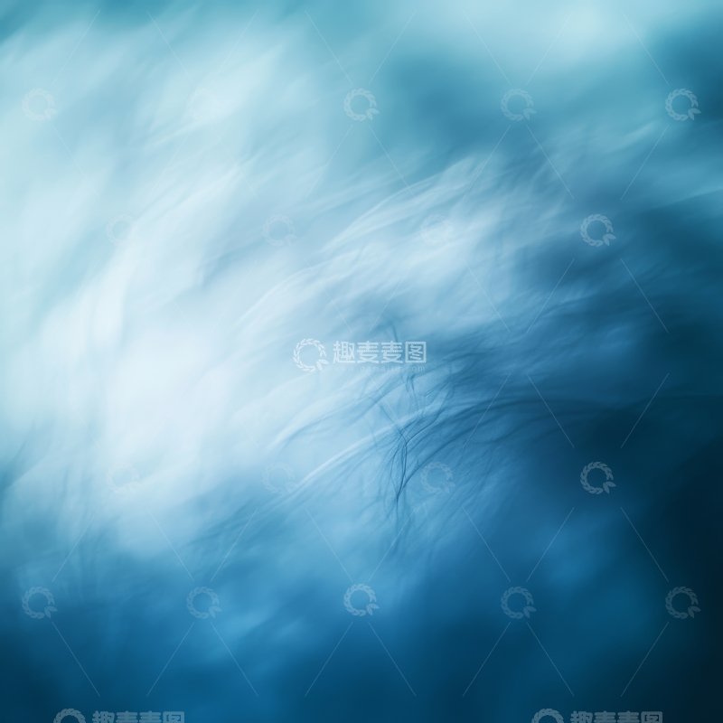 高清大图下载【趣麦麦图】蓝色模糊背景